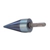 Firewood Split Drill Bit Square Shank BluePlated Screw Cone Head