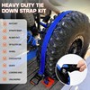 A ANTELOP 2" x 10FT Heavy Duty Wheel Chock Tie