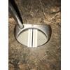 Sticker for golf putter, 3 lines alignment (triple track) (Red