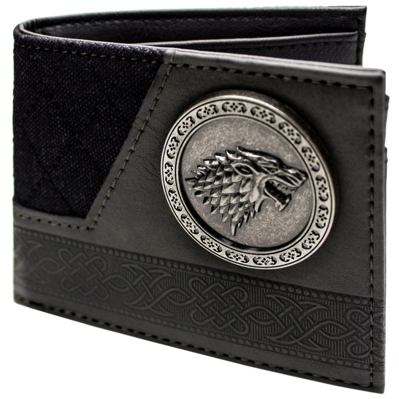 Game of Thrones Winter is Coming Direwolf Emblem Wallet Bi-Fold