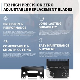 F32 Replacement Blade,Compatible with Wahl 5 Star Vapor Clipper 1 Pack