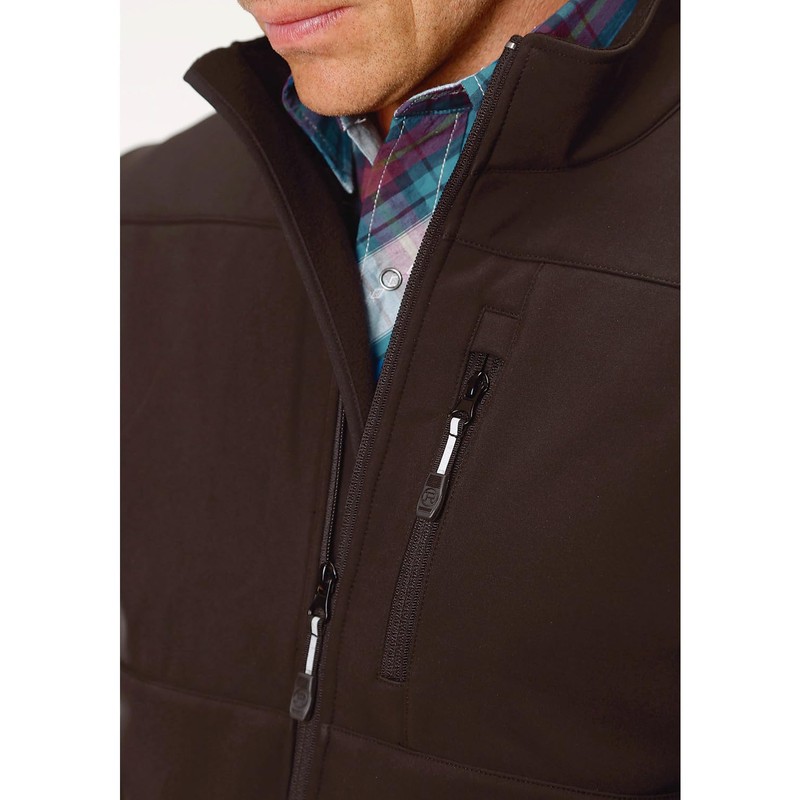 Men's Concealed Carry Softshell Vest - 03-097-0789-0524 BL