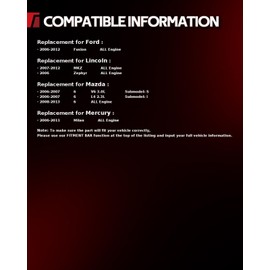 Torchbeam 11 inch (279.6mm) Brake kit | Rear Brake Pads and Rotors Kit Compatible with 2006-2011 Ford Fusion;Milan,2006-2013 6, 2007-2011 MKZ,Disc Brake Rotors + Ceramic Pads Kit,31325 D1161