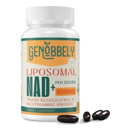 Nad Liposomal Complex Resveratrol Nicotinamide 800mg 60 Cap Sabor Sin Sabor