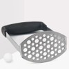 AIMALL Stainless Steel Potato Masher Vegetable Tool with Ergonomic Handle