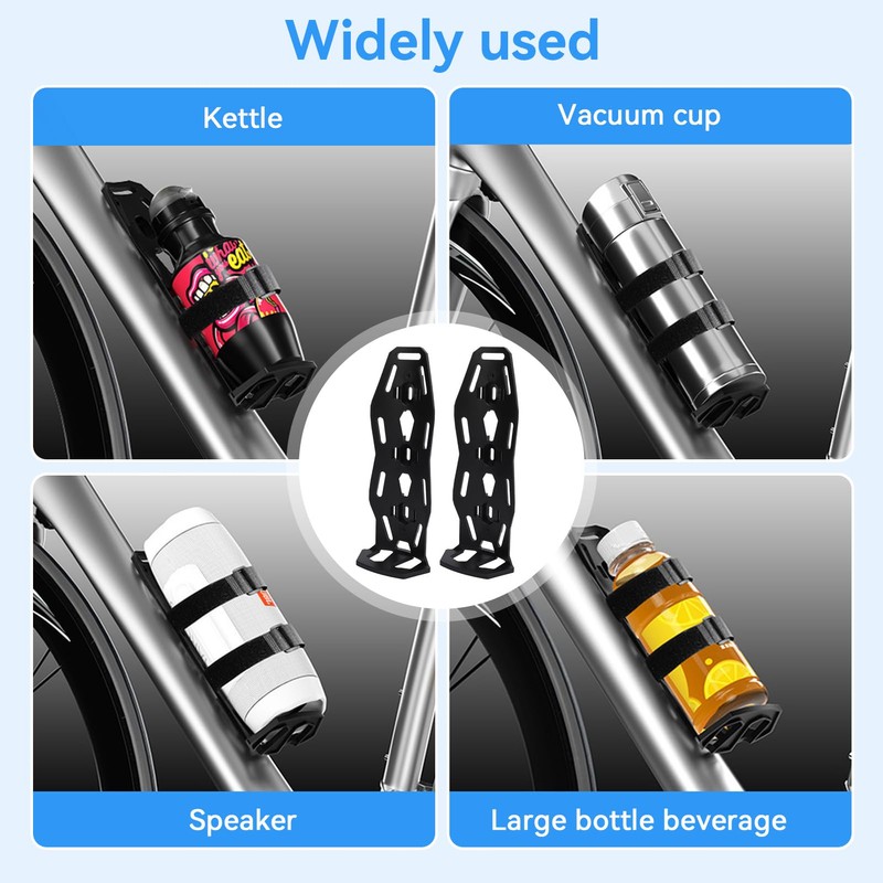 Bike Water Bottle Holder, 2 Pack Bike Front Fork Cage
