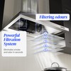 FIREGAS Range Hood 30 inch, Wall Mount Range Hood with