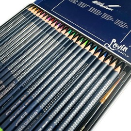 Nail Colored Pencils for Nail and Paper Nail Art Illustration (24 Colors)