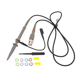 Aofan Oscilloscope Scope Clip Probe Test Leads Kit P6100 100MHz 10:1 Oscilloscope Probe for HP TektronixRig,Riol Atten Owon Siglent