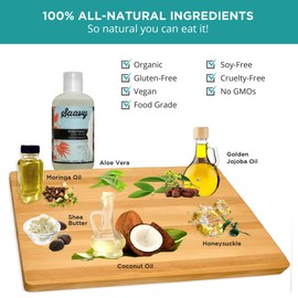 Lavender Chamomile Body Wash | Gluten-Free, Vegan Shower Gel | Natural and Organic Body Soap | 8 oz