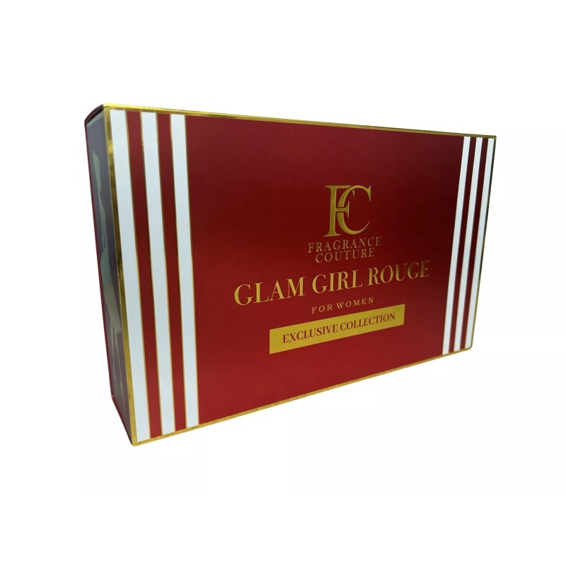 FRAGRANCE COUTURE GLAM GIRL ROUGE FOR WOMEN 3-Pieces Gift Set