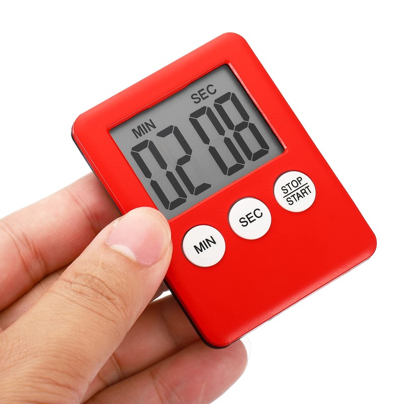 PATIKIL Digital Timer, 1Pcs Small Count Down/UP Clock with Magnetic,