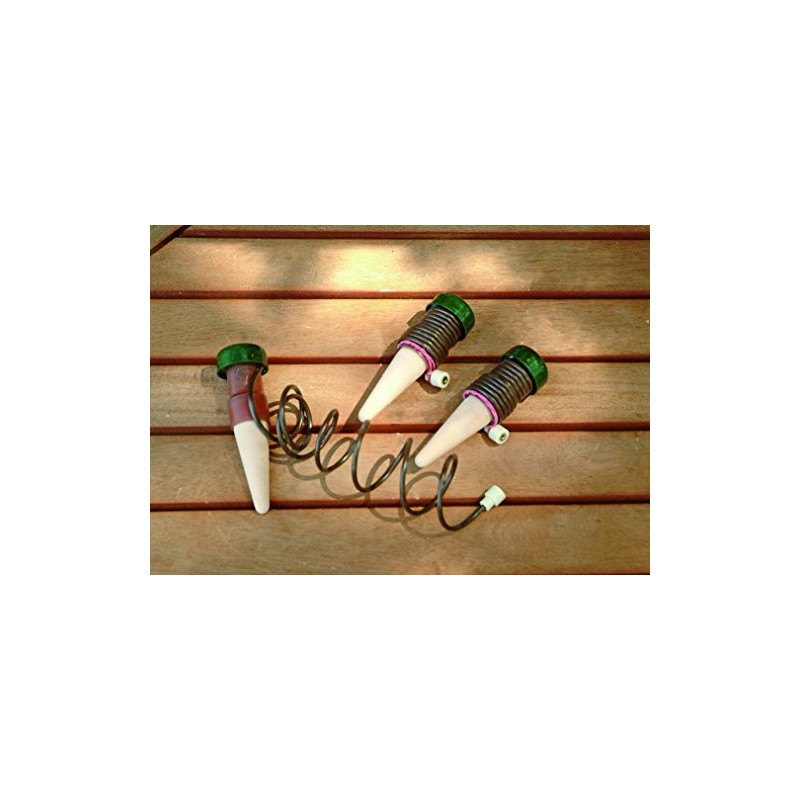 Floraworld Comfort Plant Watering System Set of 3 Brown 3