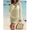 Buauty Womens Swimsuit Coverup Crochet Swim Cover Ups Bikini Bathing