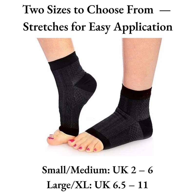 Bargain Wells 1 Pair Ankle Support Compression Socks – Foot