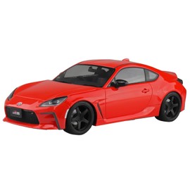 Aoshima Bunka Kyozai 1/24 The Model Car Series SP13 Toyota ZN8 GR86 '21 Custom Wheels, Plastic Model
