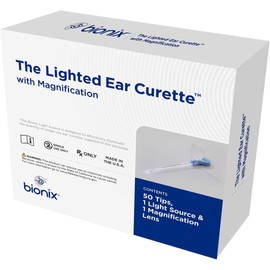 Bionix - Lighted Ear Curette Variety Pack, Earwax Removal Kit, Helps Remove Wax Buildup, Safe Earwax Removal, Convenient & Easy-to-Use, Flexible, Ideal for Healthcare Providers, Single-Use (50 Count)