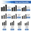Seept 230Pcs Roll Pin Set SAE 1/16 5/64 3/32 1/8