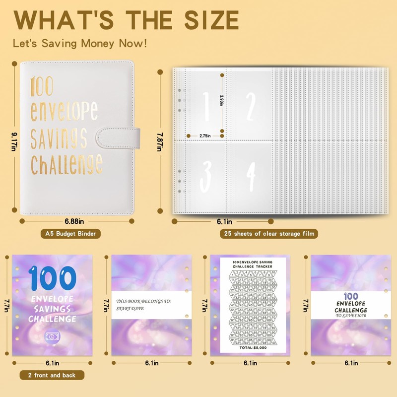 Budget Planner German A5 Budget Binder Money Organiser Ring Binder