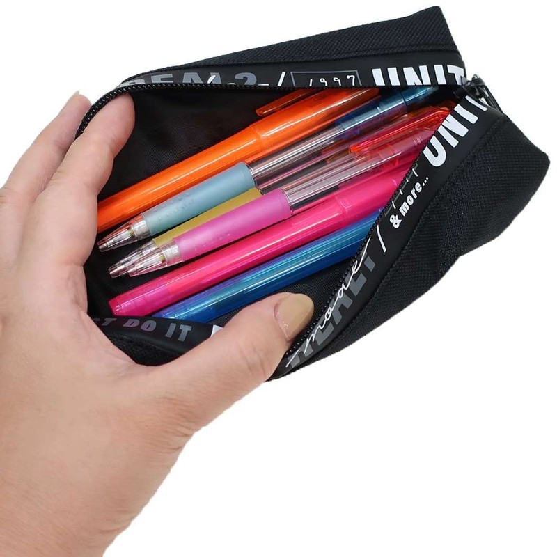 [Pen Pouch] Rubber Zipper 2 Loom Pen Case/MORE UNITE