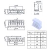 PENGLIN 460PCS JST PH 2.0mm Connector kit,2/3/4/5/6 Pin Housing Adapter,PH
