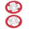 38T 104 BCD Electric Bike Chainring and Adapter Aluminum Alloy