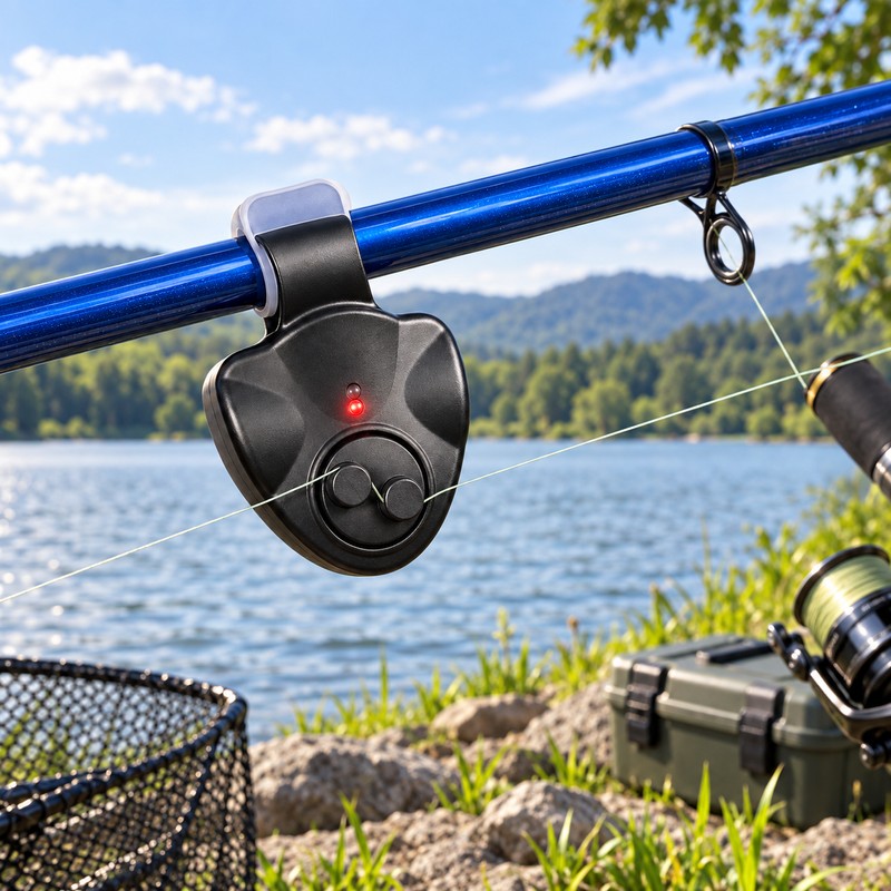 Electronic Fishing Bite Alarm for Rod Monitoring – Audible Buzzer