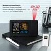 Indoor Outdoor Thermometer 60m Transmission Clock Projection Function Temperature Prediction