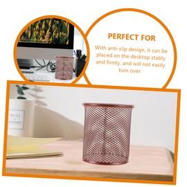 GRIRIW 2pcs Pen Container Desk Organizer Storage for Pens Makeup Brush Holder