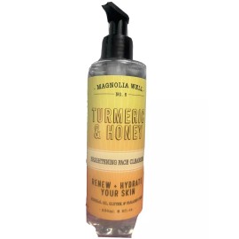 MAGNOLIA WELL#5 TURMERIC &HONEY BRIGHTENING FACE CLEANSER RENEW +HYDRATE 8FLOZ
