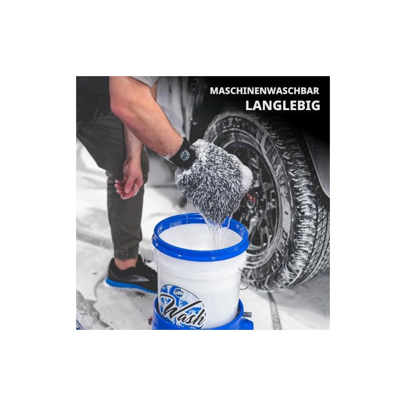 The Rag Company Cyclone Ultra Wash Mitts - 70/30" Gauntlet