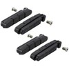 Shimano Uni Bremsschuhträger R55c+1 Bremsbelag, schwarz, One Size