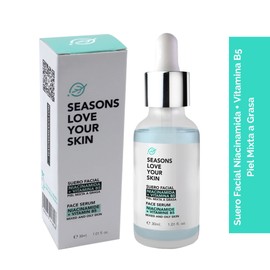 Seasons Love Your Skin Serum Facial Niacinamida + Vitamina B5 30ml, Control de Acné, Para piel mixta a grasa