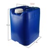 API Kirk Blue 5 Gallon Samson Stacker Water Storage, Sturdy,