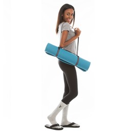 V-Toe Flip-Flop Socks - Tabi Split Toe Thicker Cotton Socks for Men & Women - Japanese Toes Separated Crew Socks - Light Grey - (3 Pairs Pack)