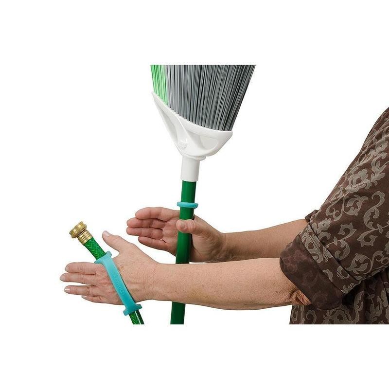 EaZyHold Aqua Two Pack 6.5" - Universal Cuff Hand Gripper,