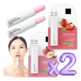 Bálsamo Labial Hidratante Aroma Natural Labios Resecos 2pzs