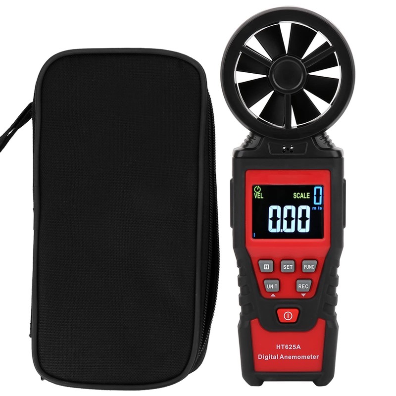 HT625B Anemometer Handheld Portable LCD Digital Wind Speed Measures Air