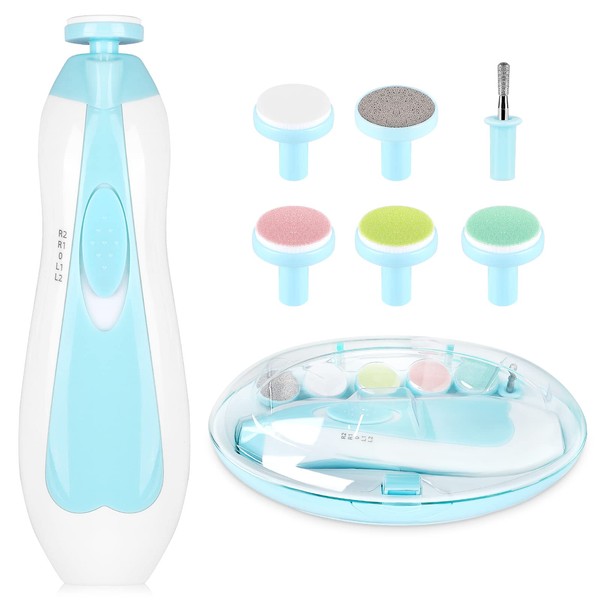 Qunlions life Baby Nail Trimmer Electric,Baby Nail Clippers, 6 in