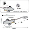 Brass Floor Mount Single Foot Pedal Water Valve for Basin,