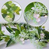 Greenery Garland for Mantle with Lights – Battery Operated Vine