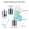 Cambom Rotary Cheese Grater Hand Crank Cheese Shredder for Fresh
