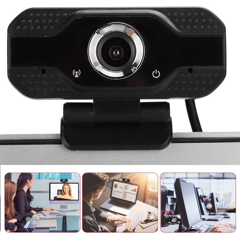 Sharainn Drive Free Camera, 1080P Desktop Computer Camera with Microphone