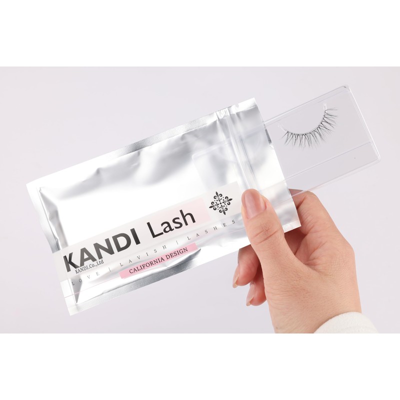 KANDI Lash Extension Kit - Princess Lash Extensions, Medium Length,