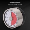 Visual Timer Multifunctional Retro Round Mechanical Visual Timer for Kitchen