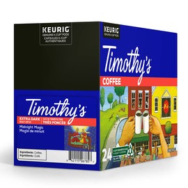 Timothy's Midnight Magic Extra Bold K-Cup Pods 24 Pack