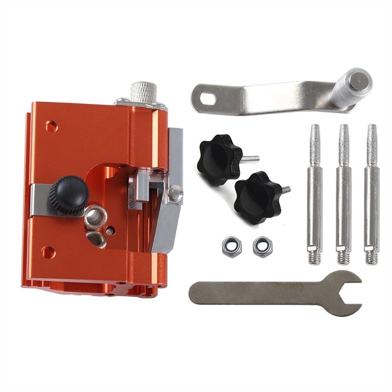 Chainsaw Chain Sharpening Jig,Tooth Sharpener Chainsaw Sharpener Kit Sharpening Set