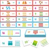 1-20 Number Puzzles, 20 Self-Correcting Matching Puzzle Set, Educational Counting