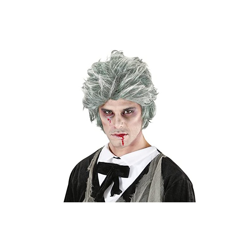 WIDMANN 06742; Grey Zombie Wig