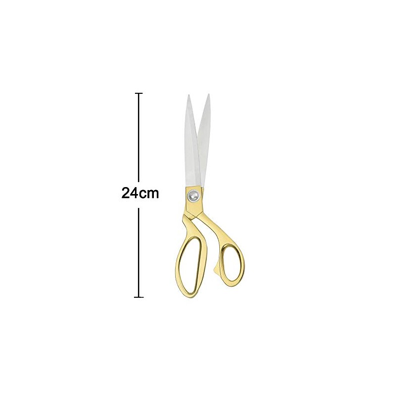 EVERMARKET Stainless Steel Sharp Tailor Scissors for Clothing Dressmaking Shears